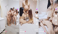 Bokep Indo | 3Some Mandi Sampe Ngewe Bareng Bapak2 Berduit